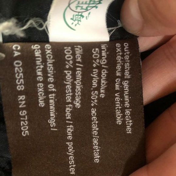 Danier 3/4 Black Leather Jacket - Picture 5 of 6